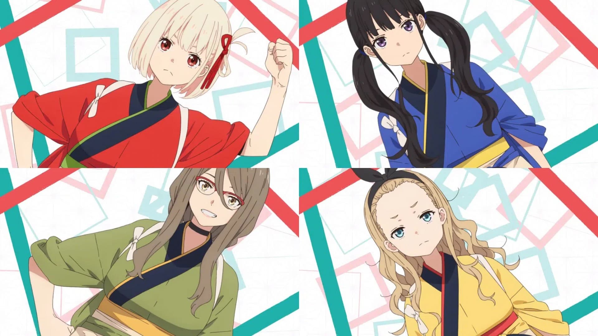Backdrop for Lycoris Recoil