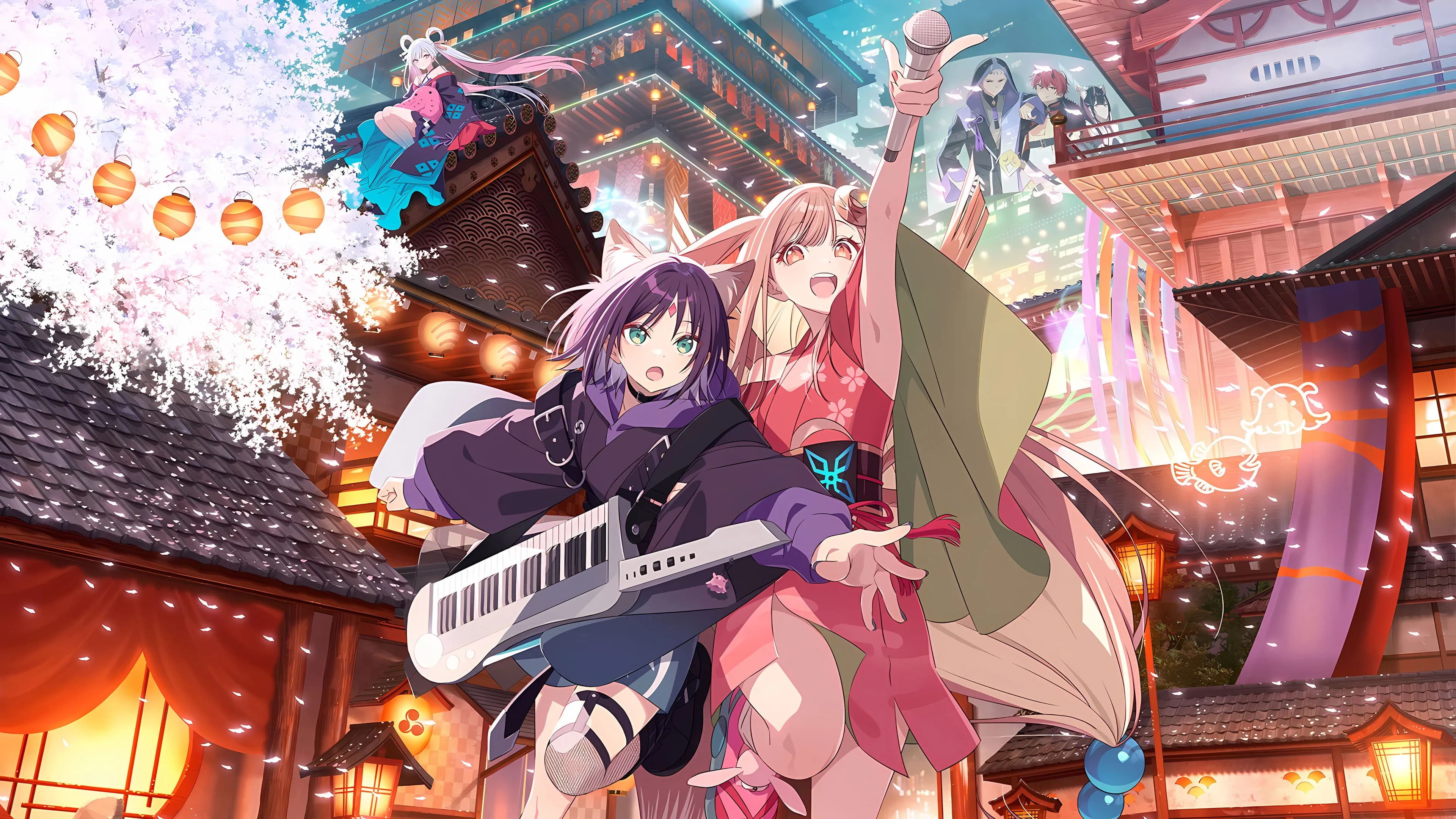 Backdrop for Cosmic Princess Kaguya!