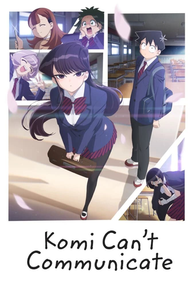 Poster for Komi Can't Communicate