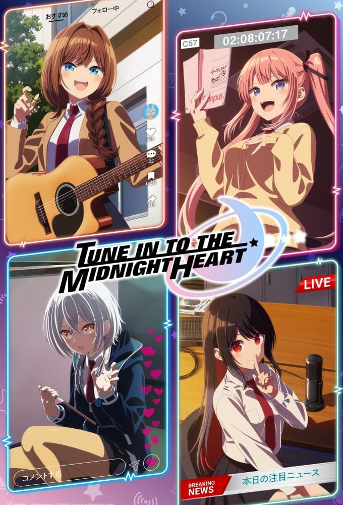 Poster for Mayonaka Heart Tune